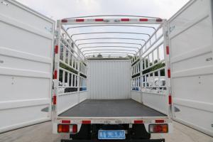 庆铃 五十铃KV100 98马力 4.17米 国五单排仓栅式轻卡载货车(QL5041CCYA6HAJ)