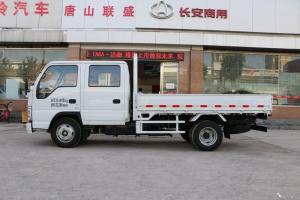 庆铃 五十铃100P 98马力 3.235米 国五双排栏板轻卡载货车(QL1040A6HW)