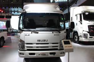 庆铃 五十铃KV600 130马力 4.17米 国五单排厢式轻卡载货车(QL5071XXYA5HA)