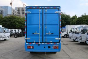 庆铃 五十铃600P 130马力 4.25米 国五单排厢式轻卡载货车(QL5040XXYA5HA)