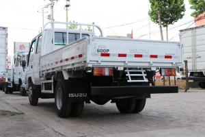 庆铃 五十铃600P 130马力 3.235米 国五双排栏板轻卡载货车(QL1040A5HW)