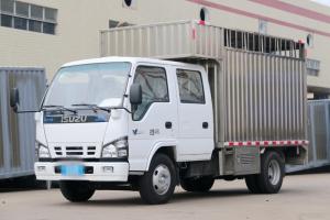 庆铃 五十铃600P 130马力 4X2 3.07米 国五双排厢式拉鱼车(顺肇牌)(SZP5040TSCQL4)