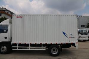 庆铃 五十铃100P 98马力 4.25米 国五单排厢式轻卡载货车(QL5040XXYA6HA)