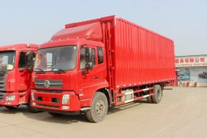东风商用车 天锦中卡 180马力 4X2 6.75米 国五厢式载货车(DFH5180XXYBX1DV)