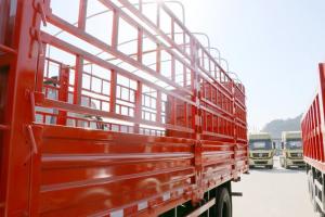 东风商用车 天锦中卡 160马力 4X2 6.75米 国五仓栅式载货车(DFH5160CCYBX1JV)