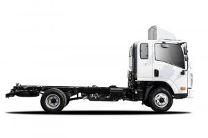现代商用车 泓图200 88马力 4X2 3.7米 国五单排仓栅式轻卡载货车(CNJ5040CCYEDF28V)