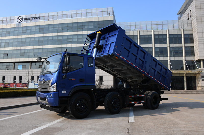 福田瑞沃 ES3 220马力 6×2 国五 公路运输自卸车 轻量化型