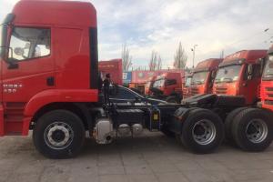 上汽红岩 杰卡C500重卡 430马力 6X4 京五 牵引车(CQ4256ZXWG334)