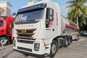上汽红岩 杰狮C500e 450马力 6X4 国五 智能危化品牵引车(CQ4256HXVG334AU)