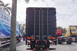 上汽红岩 杰豹 280马力 4X2 9.8米 国五 厢式载货车(CQ5186XXYAMDG701)