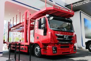 上汽红岩 杰狮 290马力 4X2 国五 中置轴轿运车(CQ5186TCLHMVG681)