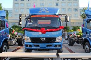 飞碟奥驰 D3系列 130马力 5.76米 国五 排半仓栅式载货车(FD5141CCYP63K5-2)