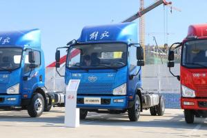  解放 J6F 高效版 165马力 4.21米 国五 单排厢式轻卡底盘(CA5043XXYP40K2L1E5A84)