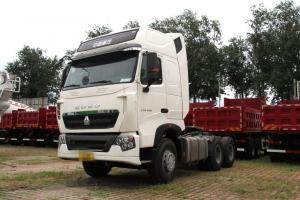 中国重汽 HOWO T7H重卡 400马力 6X2 京五 牵引车(ZZ4257V25CHE1)