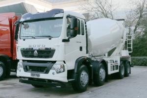  中国重汽 HOWO T5G 340马力 8X4 国五 7.73方混凝土搅拌车(TZ5317GJBZGDE1)