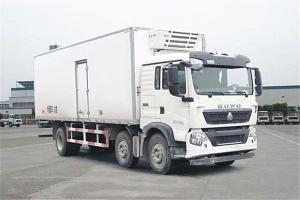  中国重汽 HOWO T5G 280马力 6X2 7.72米 国五 冷藏车(ZZ5257XLCM56CGE1)