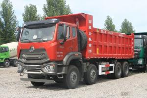  中国重汽 豪瀚N7G 440马力 8X4 7.6米 国五 自卸车(ZZ3315N3866E1)