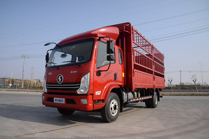 陕汽轻卡 德龙K3000 150马力 4×2 国五 4.18米 单排 仓栅式载货车（YTQ5040CCYKJ332）