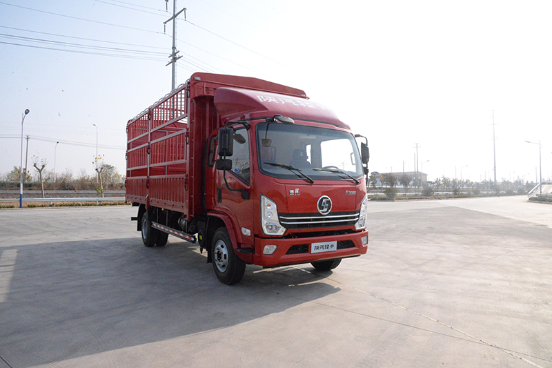 陕汽轻卡 德龙K3000 150马力 4×2 国五 4.18米 单排 仓栅式载货车（YTQ5040CCYKJ332）