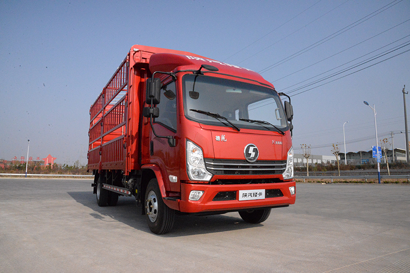 陕汽轻卡 德龙K3000 150马力 4×2 国五 4.18米 单排 仓栅式载货车（YTQ5040CCYKJ332）