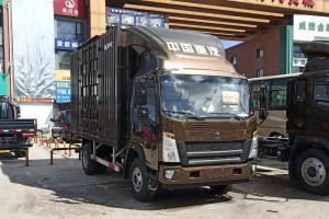 重汽HOWO轻卡 统帅 160马力 4.15米 国五 单排售货车(ZZ5047XSHF341CE145)