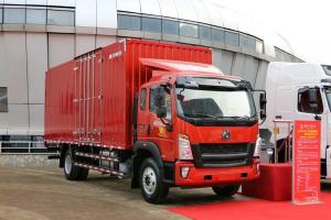 重汽HOWO轻卡 G5X中卡 重载版 210马力 7.75米 国五 厢式载货车(ZZ5187XXYG561DE1)