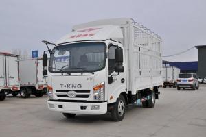 唐骏汽车 T3系列 旗舰版 130马力 4.15米 国五 单排仓栅式轻卡(ZB5042CCYJDD6V)