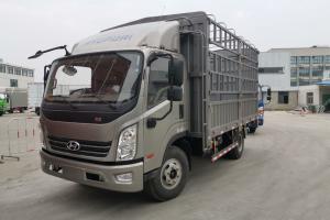 现代商用车 致道500M 重载版 156马力 4.165米 国五 单排仓栅轻卡(CNJ5041CCYQDA33V)