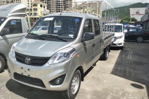 福田 祥菱V2 舒适型 1.6L 105马力 CNG 2.55米 国六 双排仓栅式微卡(BJ5030CCY3AC7-56)