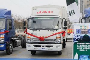 江淮 帅铃Q8 154马力 5.25米 国五 排半仓栅式轻卡(HFC5141CCYP91K1C6V)