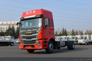江淮 格尔发A5X 中卡 220马力 4X2 6.8米 国六 仓栅式载货车(HFC5181CCYP3K2A50KS)