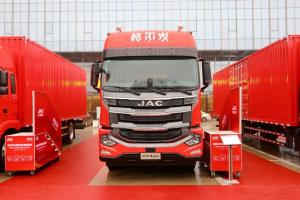 江淮 格尔发A5WⅢ 重卡 320马力 6X2 9.5米 国六 厢式载货车(HFC5251XXYP1K5D52KS)