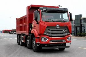 中国重汽 豪瀚N7G重卡 300马力 8X4 5.4米 国六 自卸车(ZZ3315V2566F1)