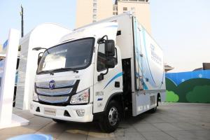 智蓝汽车 欧马可智蓝 4.5T 4.14米单排纯电动厢式轻卡(BJ5045XXYEVC)104.7kWh