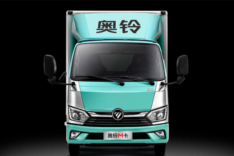 福田奥铃 M卡 122马力 4×2 国六 3.38米单排厢式微卡(BJ5044XXY8JA5-AA1) 