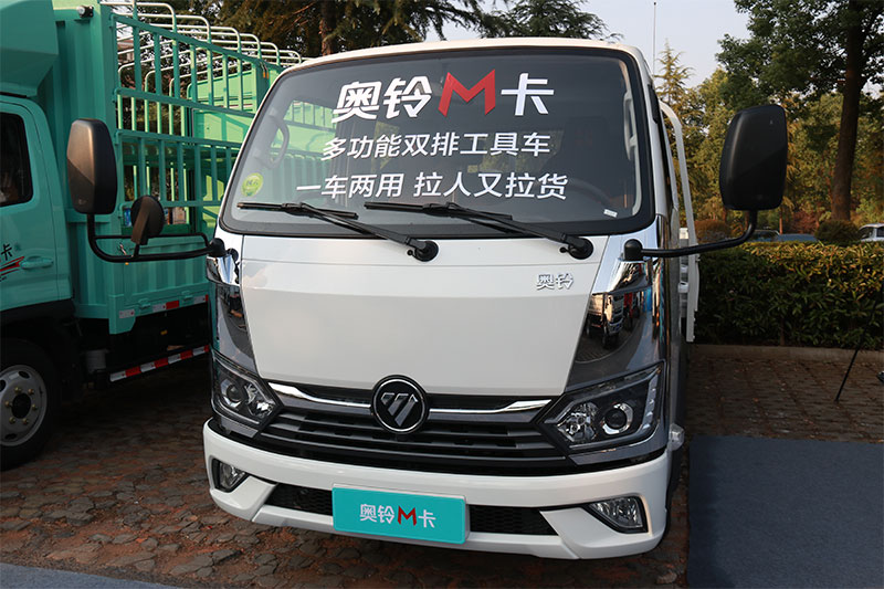 福田奥铃 M卡 136马力 4×2 国六 双排载货车