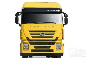 上汽红岩 杰狮M100重卡 350马力 8X4 9.4米 国四 仓栅载货车(平顶)(CQ5315CCYHTG466)