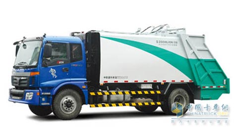 中联牌ZLJ5164ZYSBE4型分类压缩式垃圾车