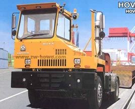 中国重汽特种车右置码头车实现出口新突破