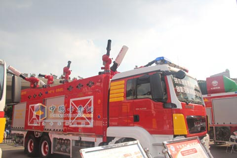 陕西银河专利技术消防车