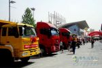 红岩“杰狮”重卡成为中国（西安）车辆博览会“香饽饽”