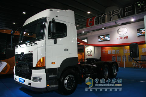 广汽日野携全新产品亮相广州车展 近期将推自卸车
