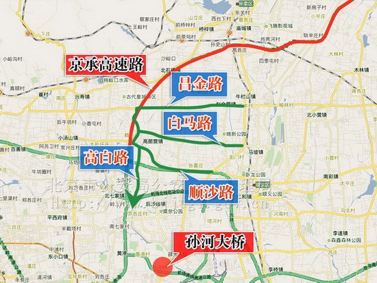 2010北京国际车展交通图四