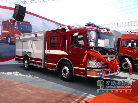 解放卡车城市主战主消防车