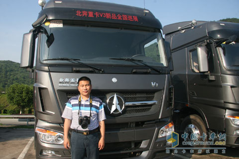 北奔重型汽车有限公司市场推广部部长尹柏松
