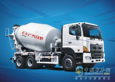 广汽日野700系列混凝土搅拌车