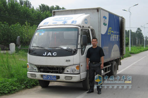 江淮轻卡最具贡献用户--李通