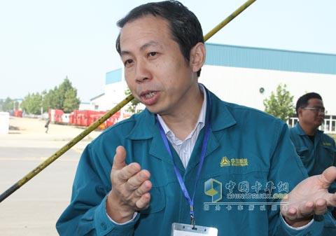 中国重汽质量部售后服务管理室高级工程师陆涛
