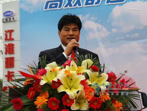 安徽江淮汽车股份有限公司商用车重卡营销公司副总经理唐昊
