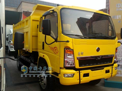 重汽黄河轻卡自卸车